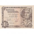 Испания 1 песета 1948 год - UNC