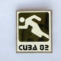 Значок. Cuba 82. Куба. Легкая атлетика. Бег