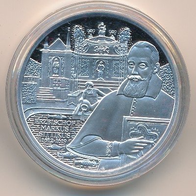 Австрия 10 евро 2004 год - Замок Хельбрунн. Маркус Ситтикус фон Гогенэмс