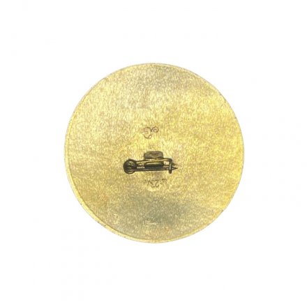 Значок Олимпиада. Москва-80. Эмблема (красный)