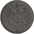 Германия 5 пфеннигов 1918 год (A)