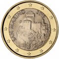 Сан-Марино 1 евро 2019 год - Башня Честа
