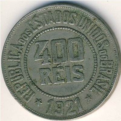 Бразилия 400 рейс 1921 год