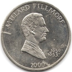 Монета Либерия 5 долларов 2000 год