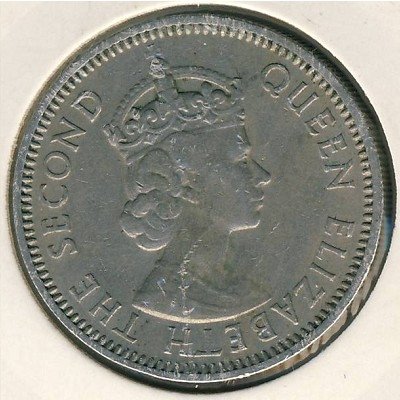 Восточные Карибы 25 центов 1959 год