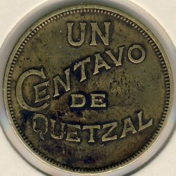 Гватемала 1 сентаво 1932 год
