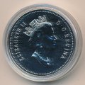 Канада 1 доллар 1990 год - 300-летие экспедиции Генри Келси (BU)