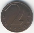 Австрия 2 гроша 1938 год