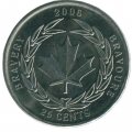 Канада 25 центов 2006 год - Медаль за храбрость
