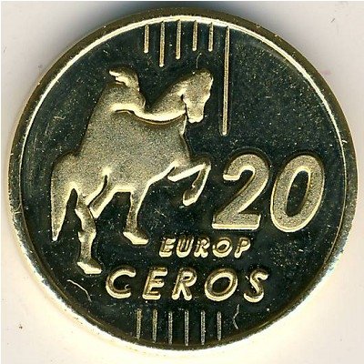 Болгария 20 евроцентов 2004 год