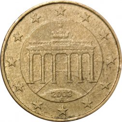 Германия 10 евроцентов 2003 год (A)