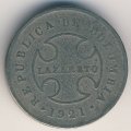 Колумбия 10 сентаво 1921 год