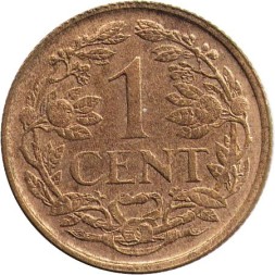 Суринам 1 цент 1960 год