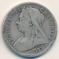 Великобритания 1/2 кроны 1899 год
