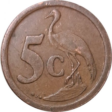 ЮАР 5 центов 1994 год