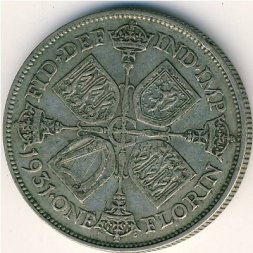 Великобритания 2 шиллинга (1 флорин) 1931 год