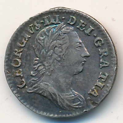 Великобритания 2 пенса 1763 год