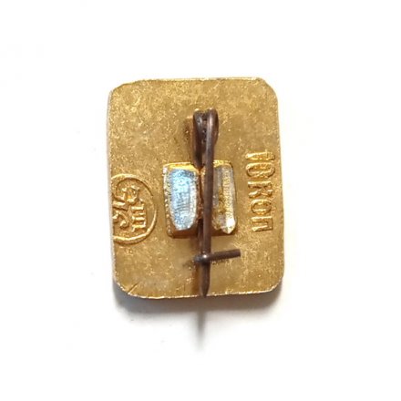 Значок XXIV (24) съезд КПСС (клеймо ЭТПК)