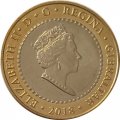 Гибралтар 2 фунта 2018 год - Новый Calpe House (AA)