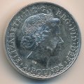 Великобритания 2 фунта 2001 год - Британия (серебро)
