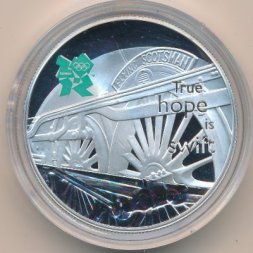 Великобритания 5 фунтов 2009 год