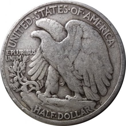 США 1/2 доллара 1936 год (без отметки МД)