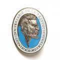 Значок Фидель Кастро. Куба. Три года революции 1962 г.