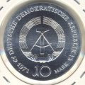 ГДР 10 марок 1971 год - 500 лет со дня рождения Альбрехта Дюрера