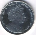 Виргинские острова 10 долларов 2008 год - Король Альфред Великий