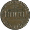 США 1 цент 1980 год - Авраам Линкольн (D)