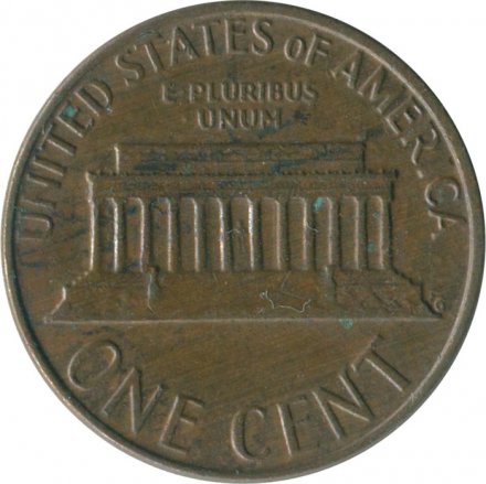 США 1 цент 1980 год - Авраам Линкольн (D)