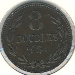 Гернси 8 дублей 1934 год