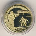 Казахстан 500 тенге 2009 год - Олимпийские игры. Биатлон (Золото, 7.78 грамм)