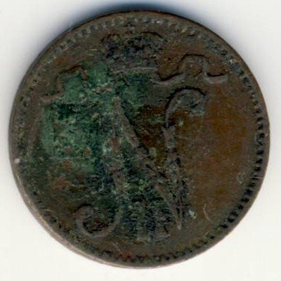 Финляндия 1 пенни 1903 год