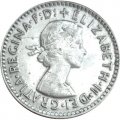 Австралия 3 пенса 1955 год