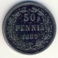 Финляндия 50 пенни 1889 год