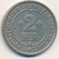 Гренландия 2 кроны 1922 год