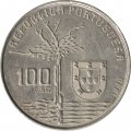 Португалия 100 эскудо 1990 год - 100 лет со дня смерти Камилу Каштелу Бранку