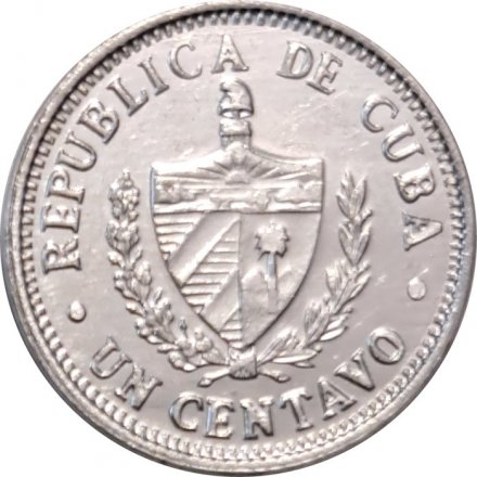 Куба 1 сентаво 2012 год UNC