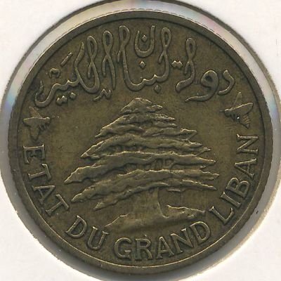 Ливан 5 пиастров 1936 год