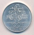 Франция 100 франков 1986 год - 100 лет Статуи Свободы