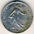 Франция 1 франк 1913 год