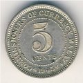 Малайя 5 центов 1945 год - Король Георг VI