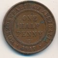 Австралия 1/2 пенни 1917 год