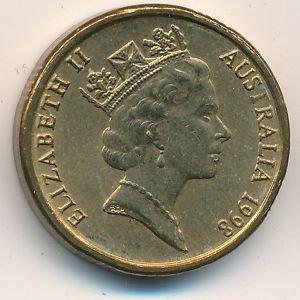 Австралия 2 доллара 1998 год - Абориген
