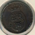 Дания 2 скиллинга 1815 год