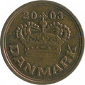 Дания 50 эре 2003 год - Королева Маргрете II