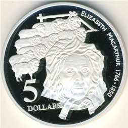 Австралия 5 долларов 1995 год