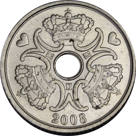 Дания 5 крон 2008 год