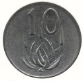 ЮАР 10 центов 1989 год - Алоэ